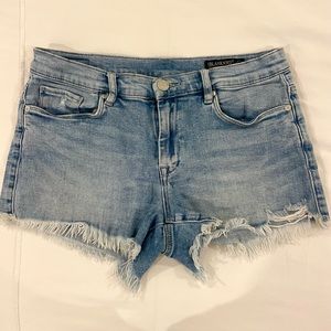 Blank NYC The Astor Cutoff Denim Shorts - Size 28